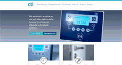 Desktop Screenshot of cti-lean.com